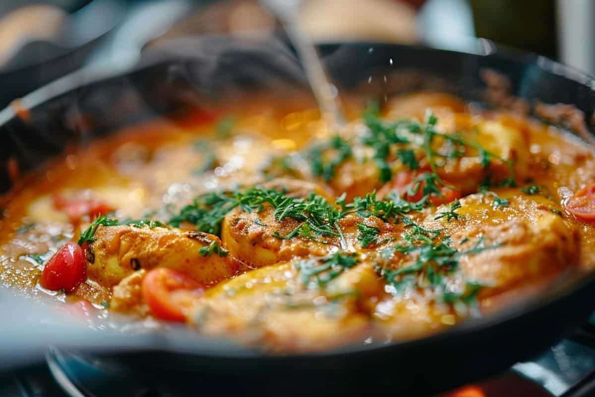 découvrez une délicieuse recette de cassolette de poisson à la normande, alliant saveurs de la mer et crème onctueuse pour un plat raffiné et facile à préparer.