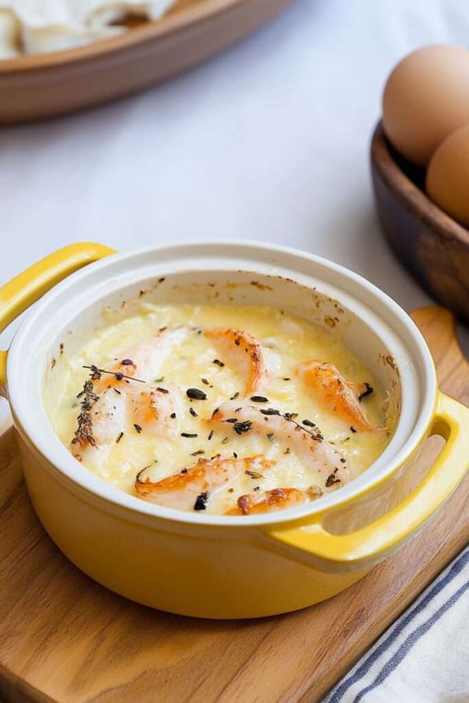 découvrez notre recette de cassolette de poisson à la normande, un plat savoureux alliant poissons frais, crème et pommes de terre pour un délice gourmand et réconfortant.