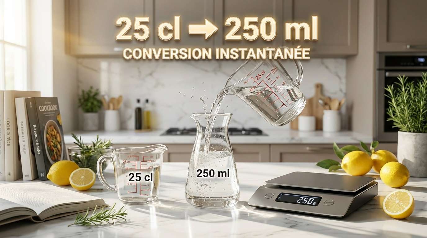convertissez facilement des millilitres en centilitres grâce à notre outil simple et rapide. idéal pour toutes vos mesures de liquides en quelques clics.