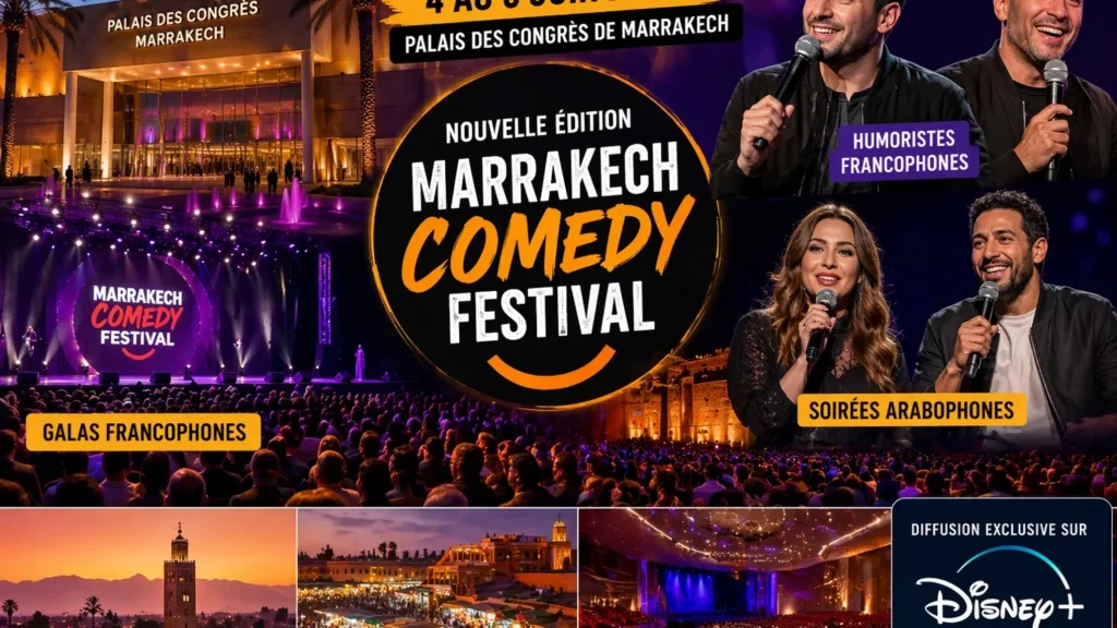 découvrez le marrakech comedy festival, un événement incontournable alliant humour, spectacles comiques et artistes talentueux pour des soirées inoubliables au cœur de marrakech.